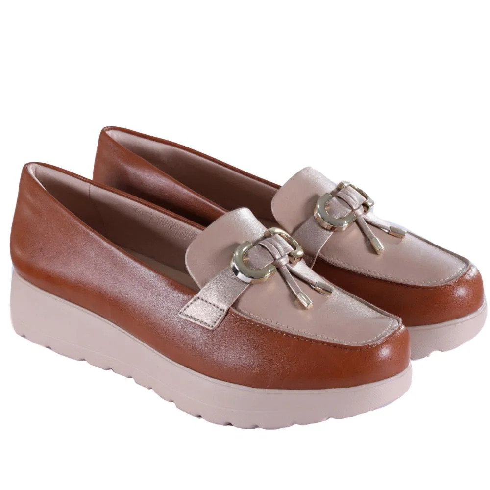 mocassim fem. comfortflex 