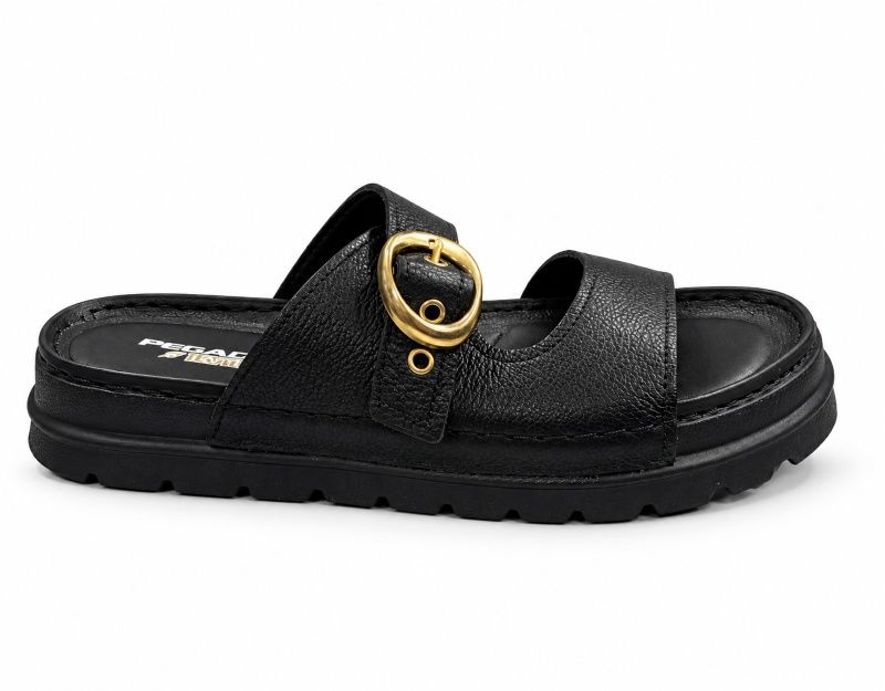 CHINELO FEMININO COURO ULTRALEVE PEGADA