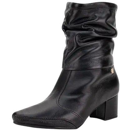 BOTA EM COURO FEMININA CANO MEDIO  RAMARIM