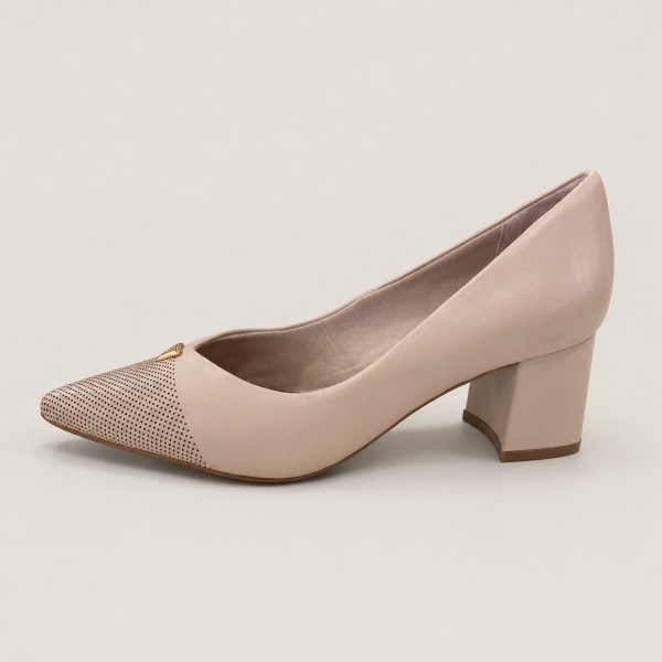 SAPATO SCARPIN NUDE BOTTERO