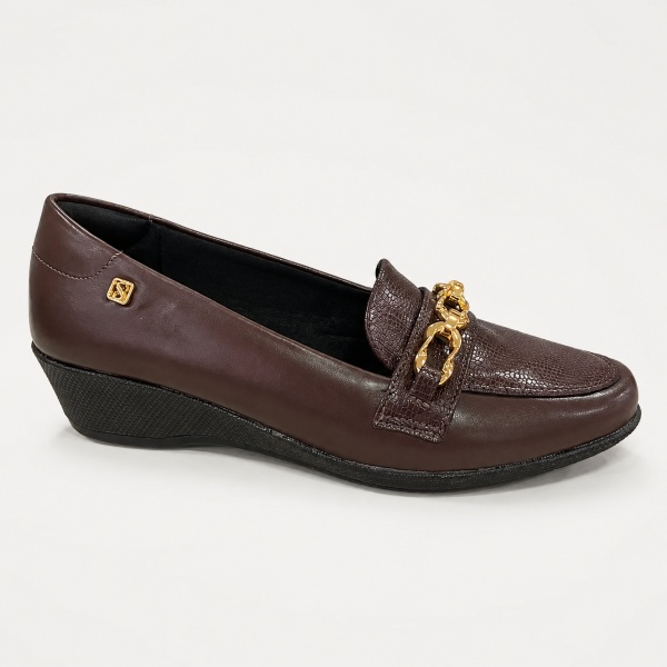 SAPATO MOCASSIM ANABELA SANTINELLI