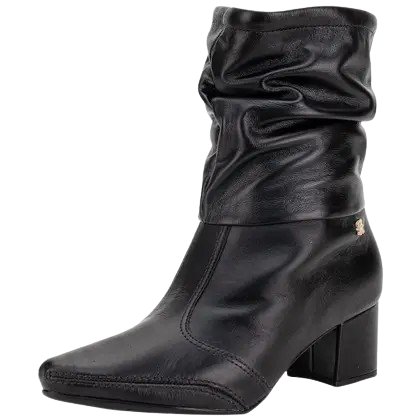 BOTA EM COURO FEMININA CANO MEDIO  RAMARIM