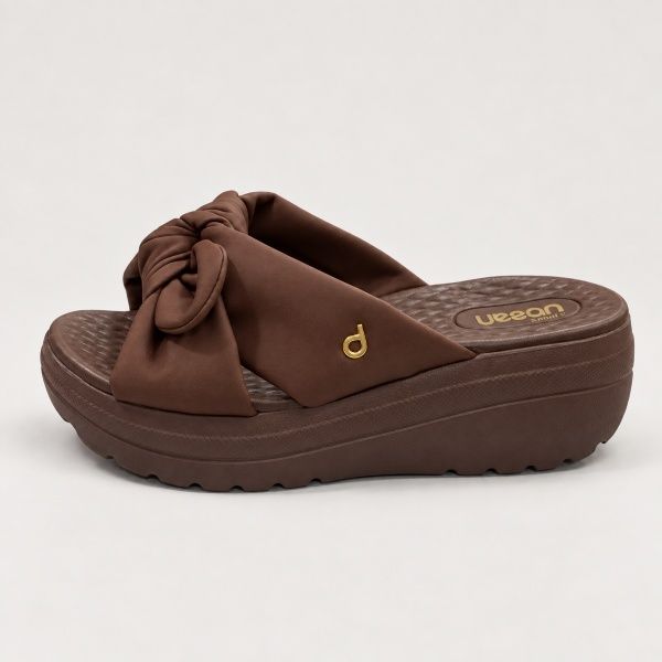 CHINELO PLATAFORMA COM LAÇO DIJEAN